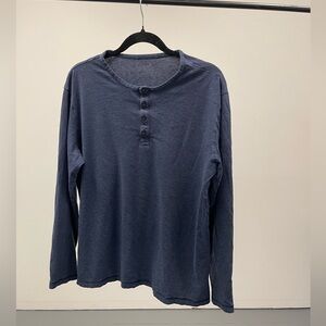 Men's Patagonia Blue Henley Shirt